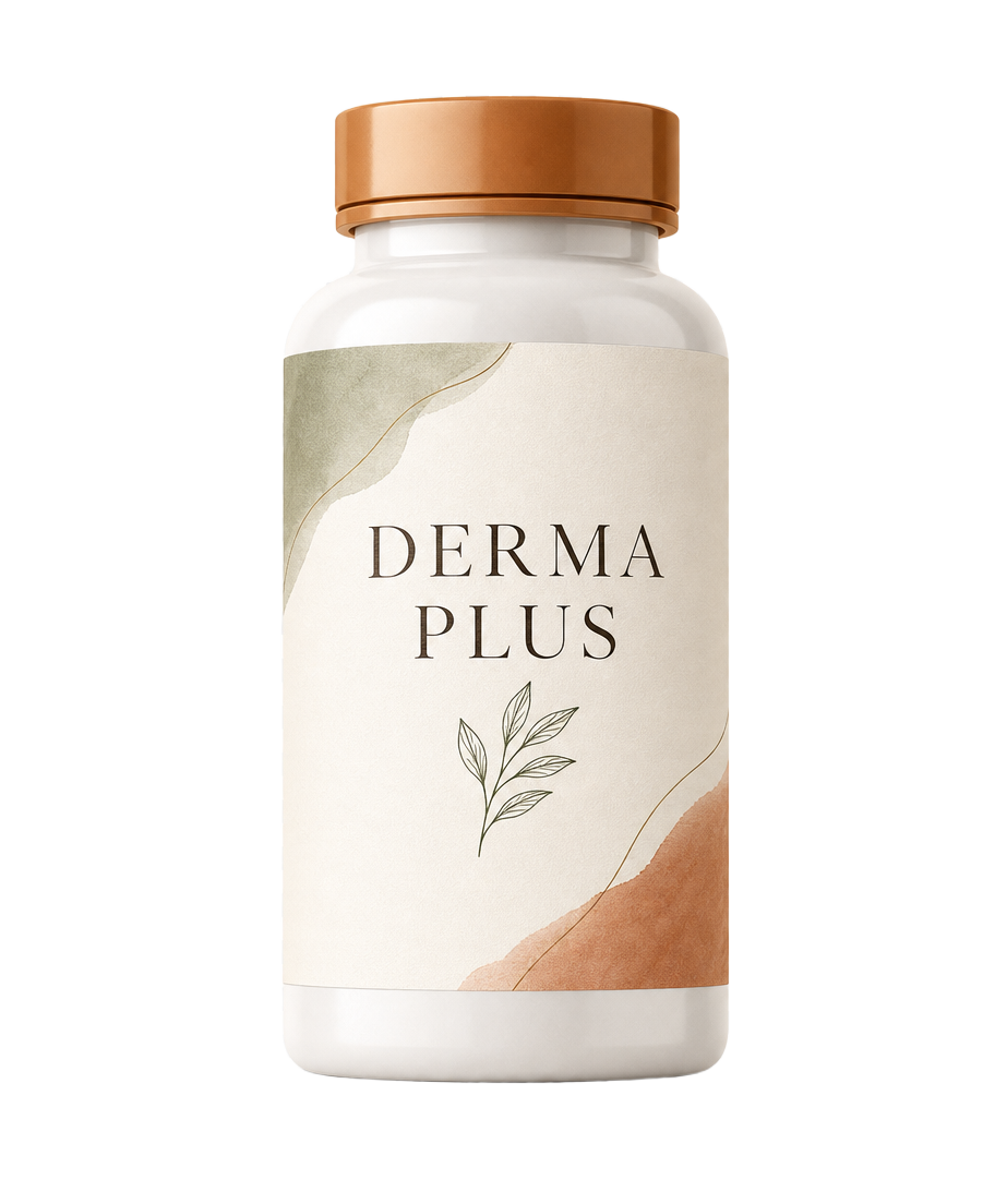 Derma Plus supplement bottle